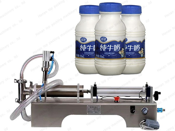 Máquina de enchimento de leite