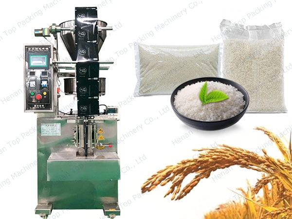 Machine d'emballage de granulés de riz