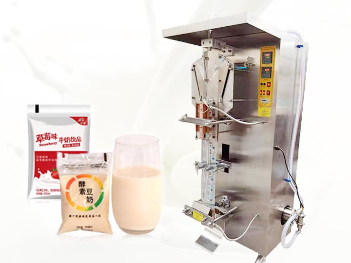 Máquina de envase de leite à venda