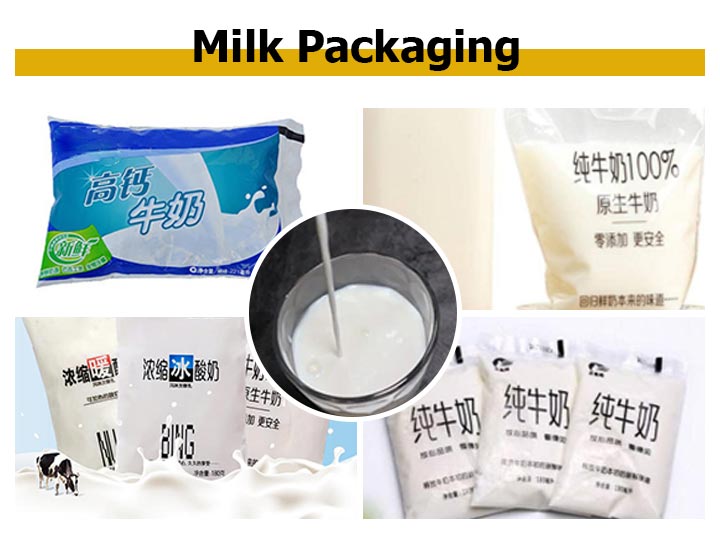 Emballage de lait