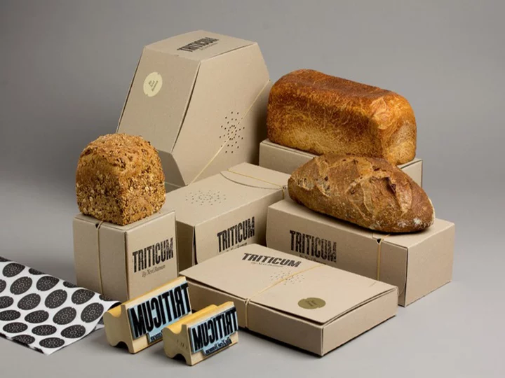 Embalaje de caja de pan